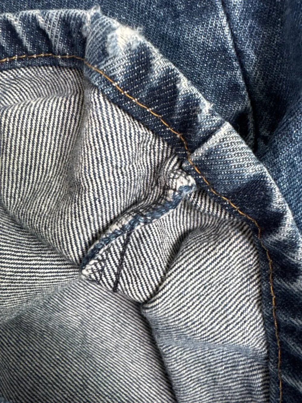 Levis 505 Regular Fit Jeans Mens 42 Denim Heavy Duty Work Outdoors